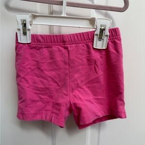 Carter’s 4T Girls Vibrant Dark Pink Elastic Waist Soft Bike/Gymnastics Shorts
